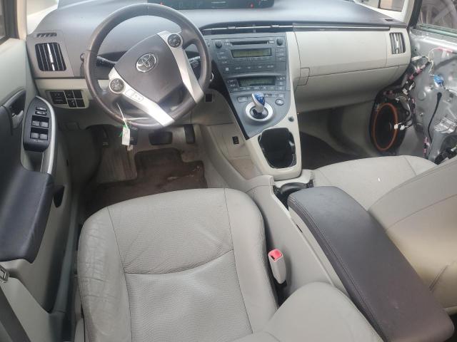 JTDKN3DU2A0049940 - 2010 TOYOTA PRIUS SILVER photo 8