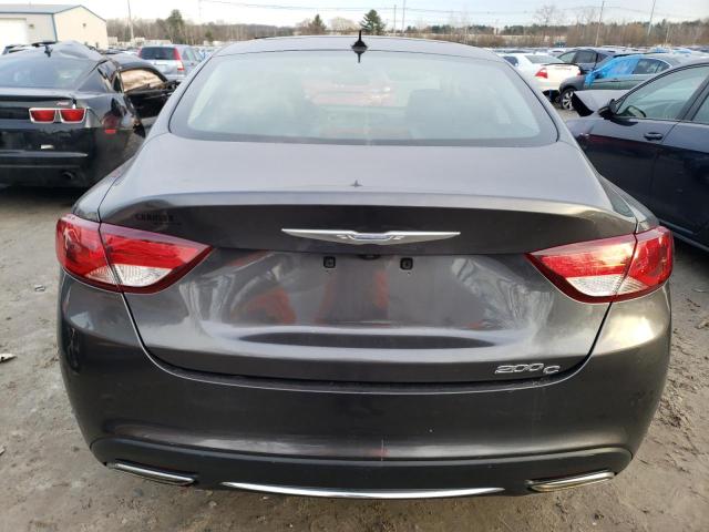 1C3CCCCG7FN632055 - 2015 CHRYSLER 200 C CHARCOAL photo 6