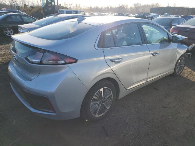 KMHC75LD3MU259497 - 2021 HYUNDAI IONIQ SEL SILVER photo 3