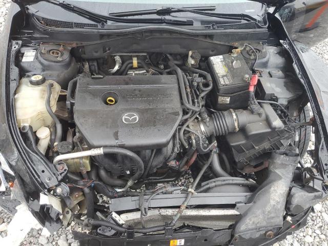 1YVHZ8CH9A5M36448 - 2010 MAZDA 6 I BLACK photo 11