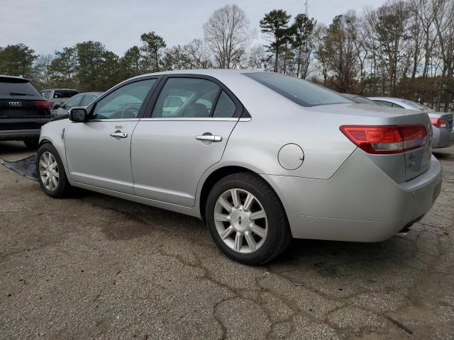 3LNHL2GC8AR624602 - 2010 LINCOLN MKZ SILVER photo 2