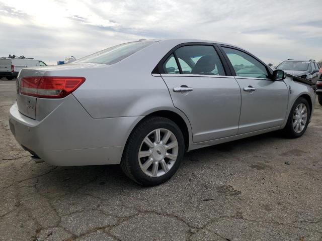 3LNHL2GC8AR624602 - 2010 LINCOLN MKZ SILVER photo 3