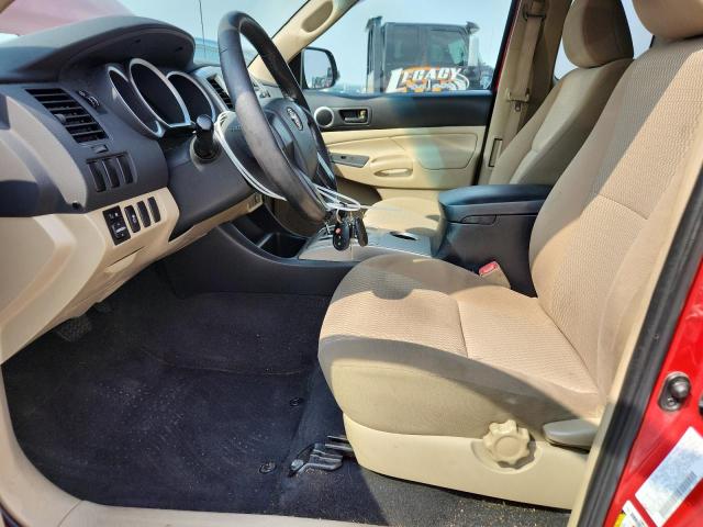 5TFTX4CN8CX012139 - 2012 TOYOTA TACOMA ACCESS CAB أحمر صورة 7
