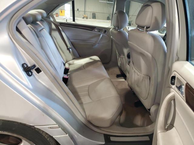 WDBRF92H06F782284 - 2006 MERCEDES-BENZ C 280 4MATIC SILVER photo 10