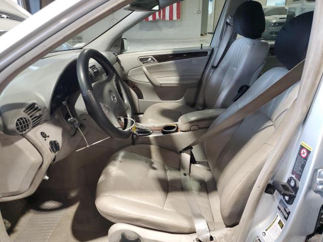 WDBRF92H06F782284 - 2006 MERCEDES-BENZ C 280 4MATIC SILVER photo 7