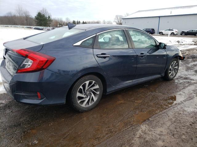 19XFC2F7XJE022467 - 2018 HONDA CIVIC EX BLUE photo 3