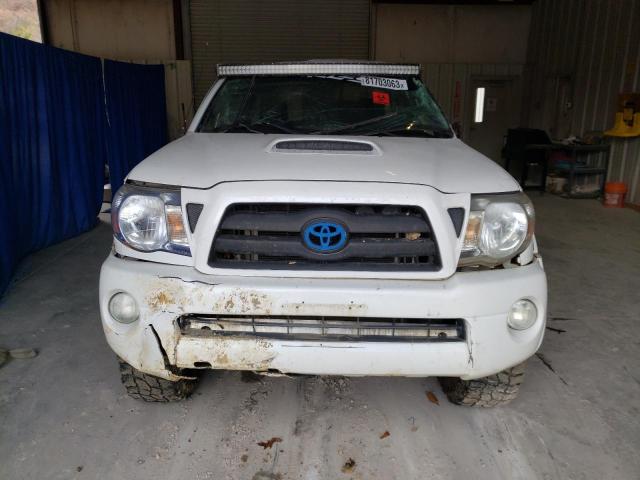 5TEUU42N25Z078325 - 2005 TOYOTA TACOMA ACCESS CAB WHITE photo 5