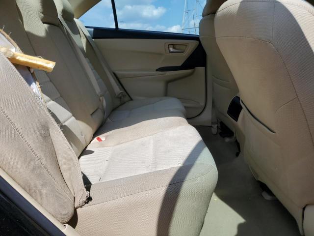 4T4BF1FK0GR521021 - 2016 TOYOTA CAMRY LE შავი ფოტო 10