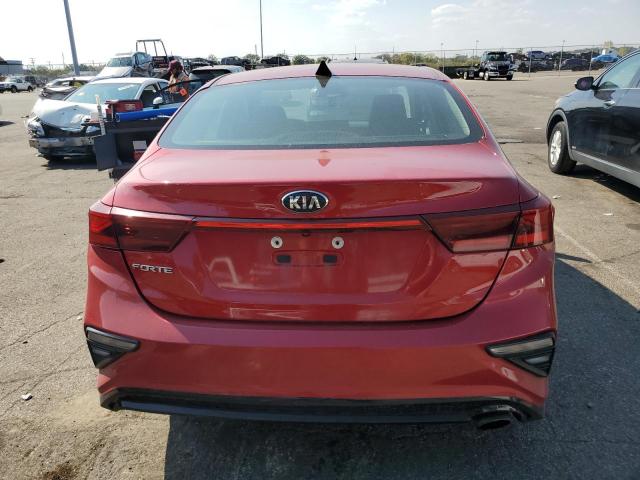 3KPF24AD2KE034450 - 2019 KIA FORTE FE წითელი ფოტო 6