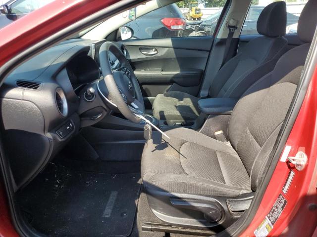 3KPF24AD2KE034450 - 2019 KIA FORTE FE წითელი ფოტო 7