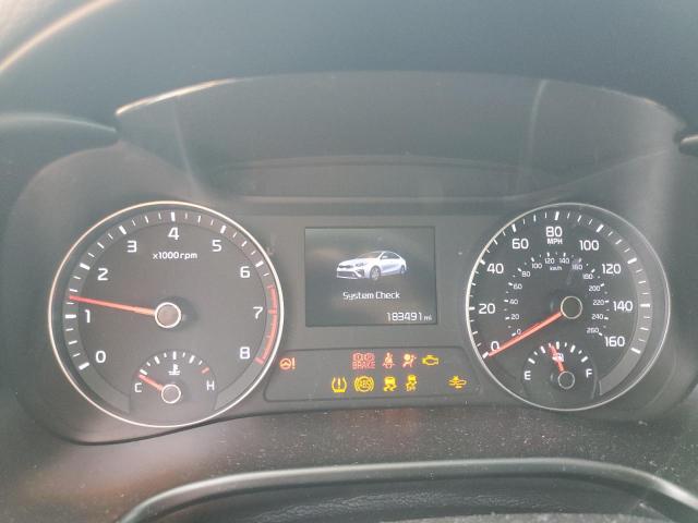 3KPF24AD2KE034450 - 2019 KIA FORTE FE წითელი ფოტო 9