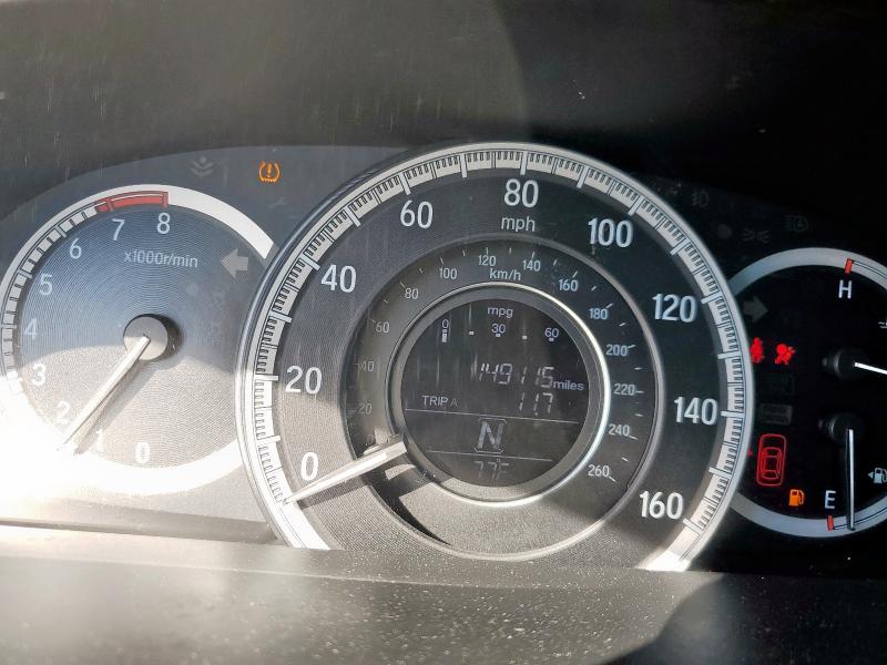 1HGCR2F81GA140964 - 2016 HONDA ACCORD EXL Schwarz Foto 9