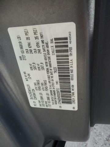 1D7HW22N35S220711 - 2005 DODGE DAKOTA ST ნაცრისფერი ფოტო 12