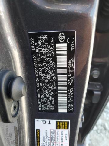 JTDKAMFU3N3169572 - 2022 TOYOTA PRIUS NIGHT SHADE Grau Foto 12