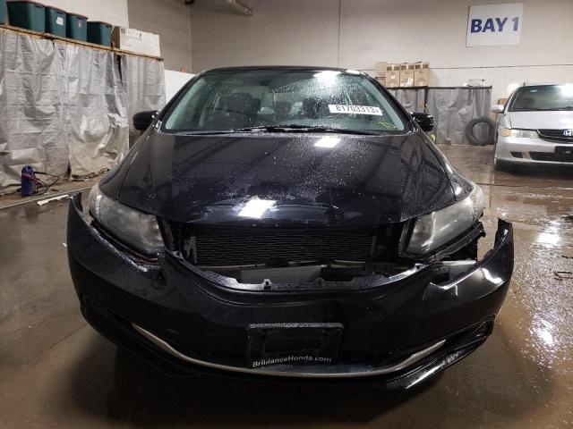 19XFB2F56FE103376 - 2015 HONDA CIVIC LX BLACK photo 5