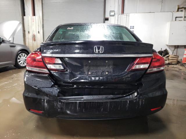 19XFB2F56FE103376 - 2015 HONDA CIVIC LX BLACK photo 6