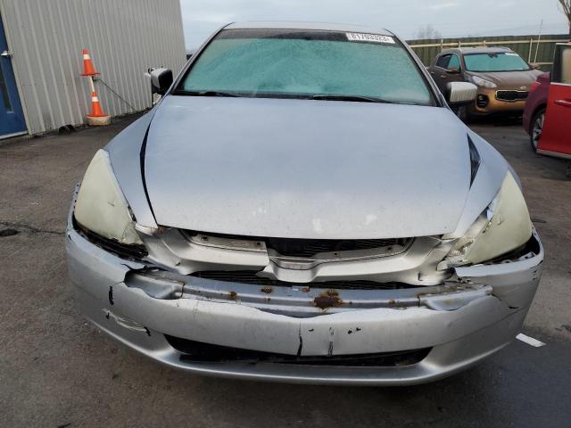 1HGCM56654A138158 - 2004 HONDA ACCORD EX SILVER photo 5