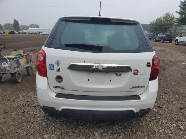 2GNALBEK8D6413516 - 2013 CHEVROLET EQUINOX LS WHITE photo 6