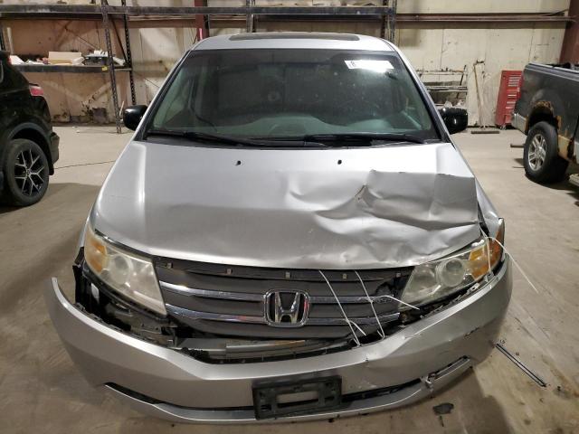 5FNRL5H63BB057544 - 2011 HONDA ODYSSEY EXL SILVER photo 5