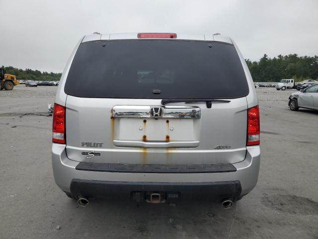 5FNYF4H50BB079151 - 2011 HONDA PILOT EXL SILVER photo 6