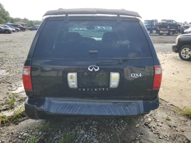 JNRDR09Y02W258390 - 2002 INFINITI QX4 BLACK photo 6