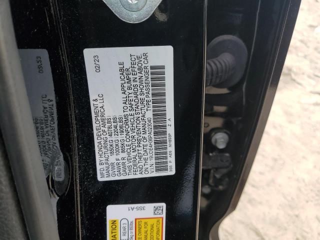 19UDE4H36PA023040 - 2023 ACURA INTEGRA A-SPEC CHARCOAL photo 12