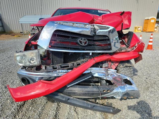 5TFCV54117X002159 - 2007 TOYOTA TUNDRA DOUBLE CAB SR5 RED photo 5