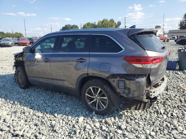 5TDJZRFHXKS582247 - 2019 TOYOTA HIGHLANDER SE ნაცრისფერი ფოტო 2