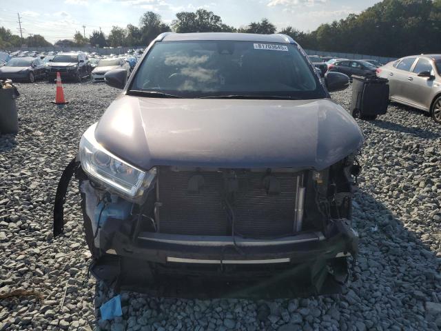 5TDJZRFHXKS582247 - 2019 TOYOTA HIGHLANDER SE ნაცრისფერი ფოტო 5
