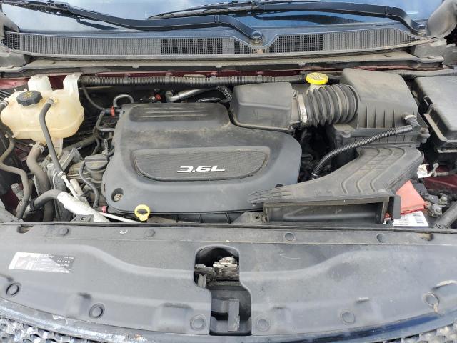 2C4RC1DG3HR723418 - 2017 CHRYSLER PACIFICA TOURING MAROON photo 12