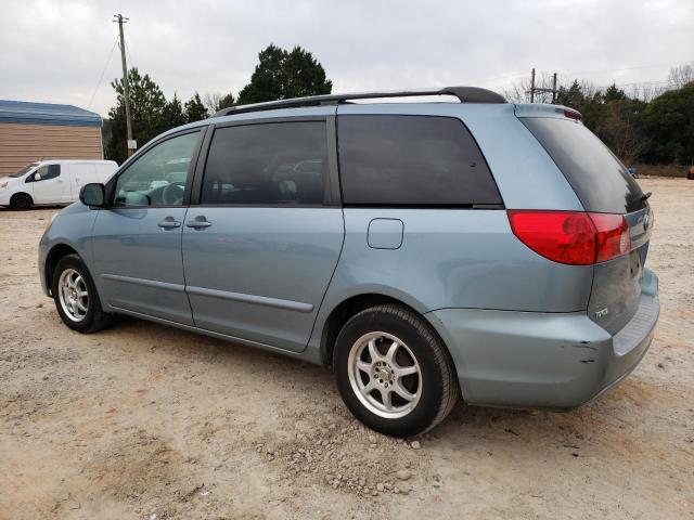 5TDZA23C36S563989 - 2006 TOYOTA SIENNA CE BLUE photo 2