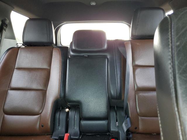 1FM5K8F86DGC42814 - 2013 FORD EXPLORER LIMITED BROWN photo 10