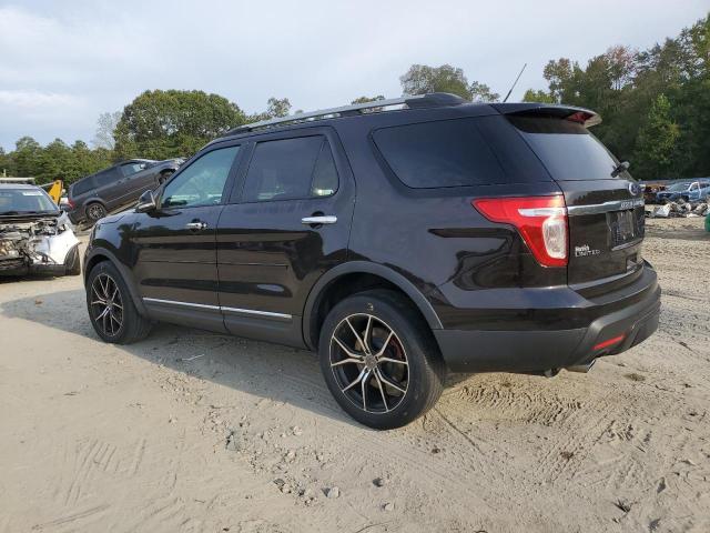 1FM5K8F86DGC42814 - 2013 FORD EXPLORER LIMITED BROWN photo 2