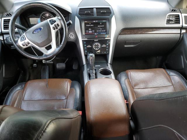 1FM5K8F86DGC42814 - 2013 FORD EXPLORER LIMITED BROWN photo 8