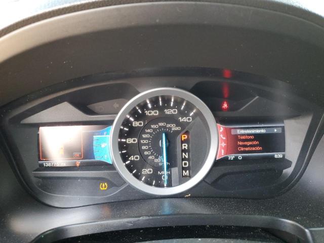 1FM5K8F86DGC42814 - 2013 FORD EXPLORER LIMITED BROWN photo 9