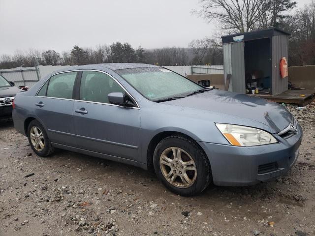 1HGCM55337A124237 - 2007 HONDA ACCORD SE BLUE photo 4