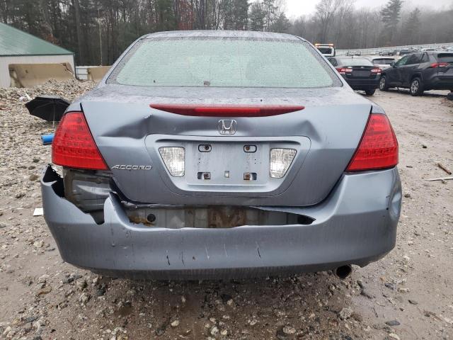 1HGCM55337A124237 - 2007 HONDA ACCORD SE BLUE photo 6