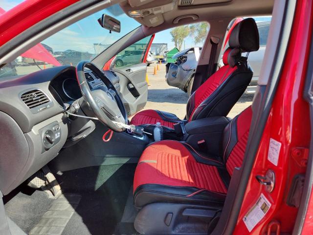 WVWDM7AJ2CW030477 - 2012 VOLKSWAGEN GOLF Rot Foto 7