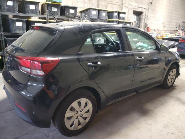 3KPA25AB9JE074411 - 2018 KIA RIO LX BLACK photo 3