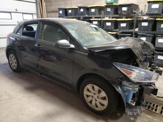 3KPA25AB9JE074411 - 2018 KIA RIO LX BLACK photo 4