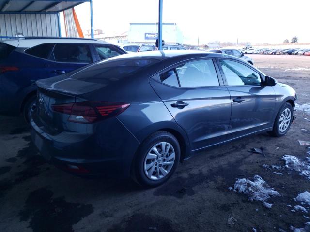 5NPD74LF1LH589233 - 2020 HYUNDAI ELANTRA SE GRAY photo 3