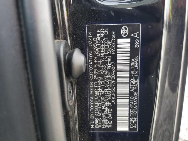 JTKJF5C77F3096847 - 2015 TOYOTA SCION TC 黑色 照片 12