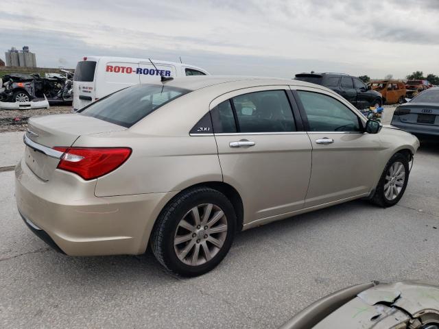 1C3CCBCG9DN744685 - 2013 CHRYSLER 200 LIMITED TAN photo 3