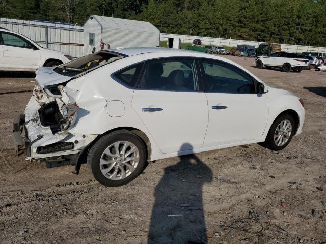3N1AB7AP3KL605559 - 2019 NISSAN SENTRA S Beyaz fotoğraf 3