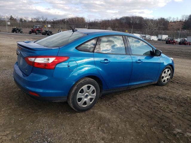 1FAHP3F2XCL253909 - 2012 FORD FOCUS SE BLUE photo 3