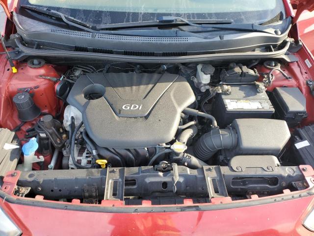 KMHCT4AEXCU065310 - 2012 HYUNDAI ACCENT GLS RED photo 11