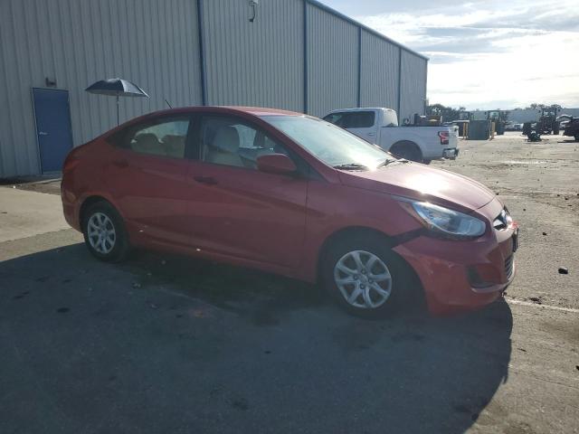 KMHCT4AEXCU065310 - 2012 HYUNDAI ACCENT GLS RED photo 4