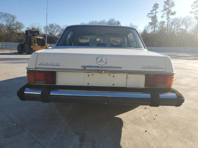 11511710068726 - 1975 MERCEDES-BENZ 240 D WHITE photo 6