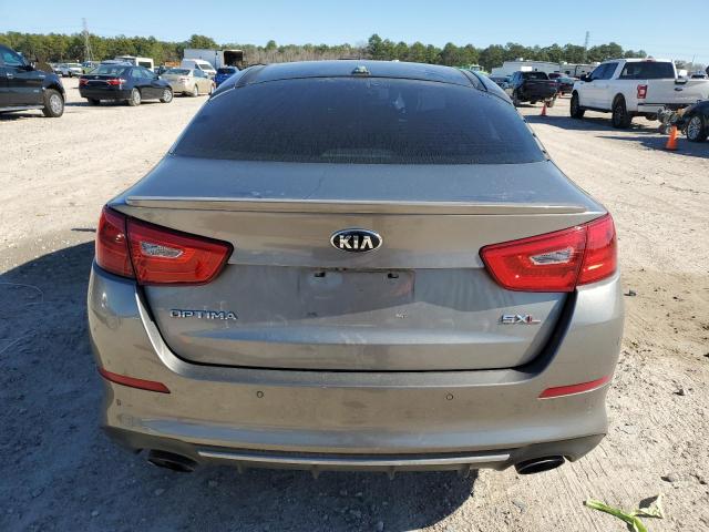 5XXGR4A66FG365353 - 2015 KIA OPTIMA SX GRAY photo 6