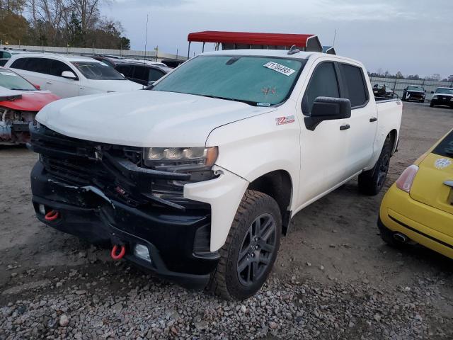 3GCPYFEDXMG448561 - 2021 CHEVROLET SILVERADO K1500 LT TRAIL BOSS WHITE photo 1